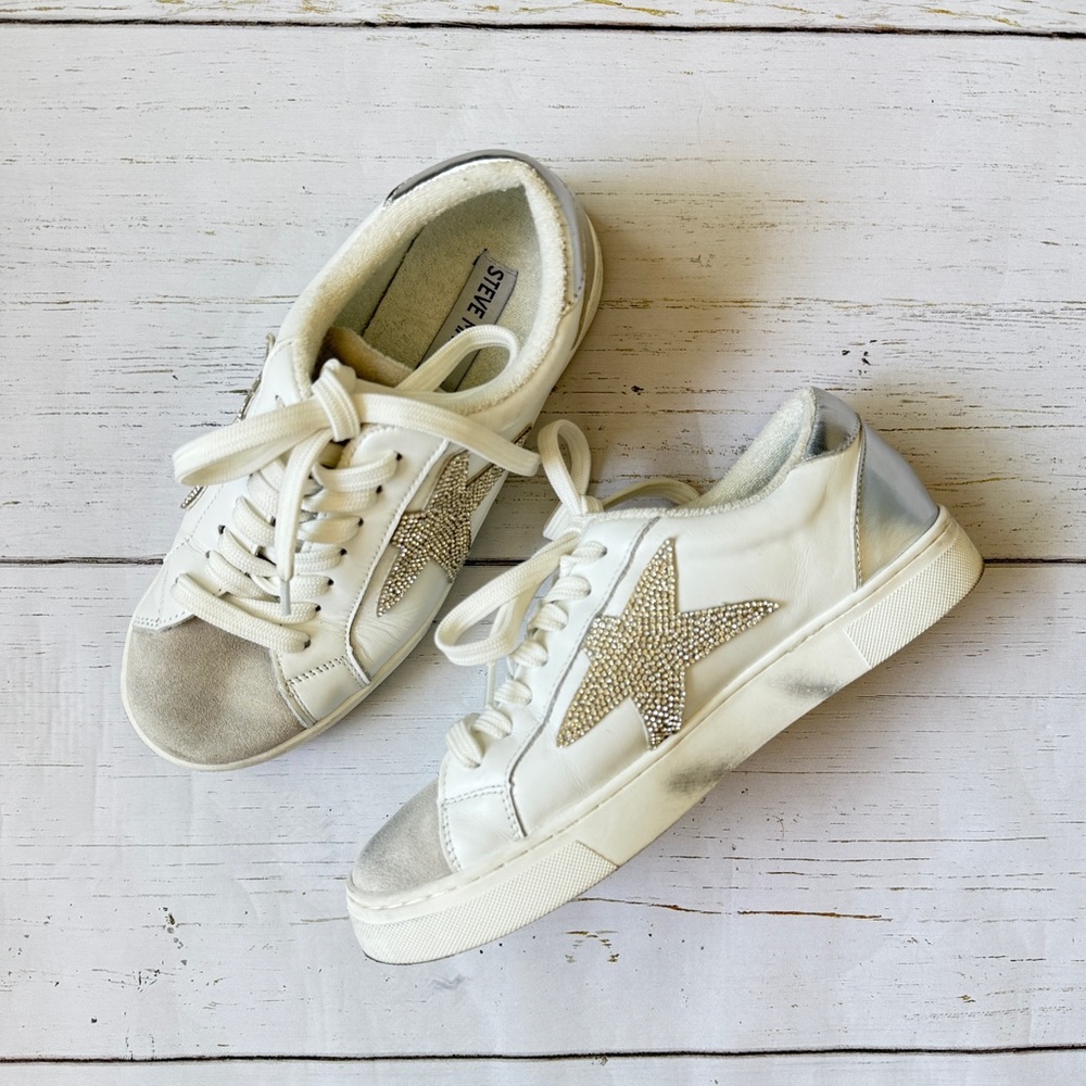 Steve Madden Rezume Rhinestone Sneakers
